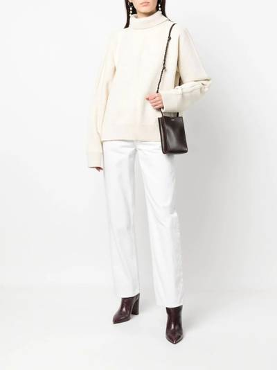 Jil Sander leather tote bag outlook