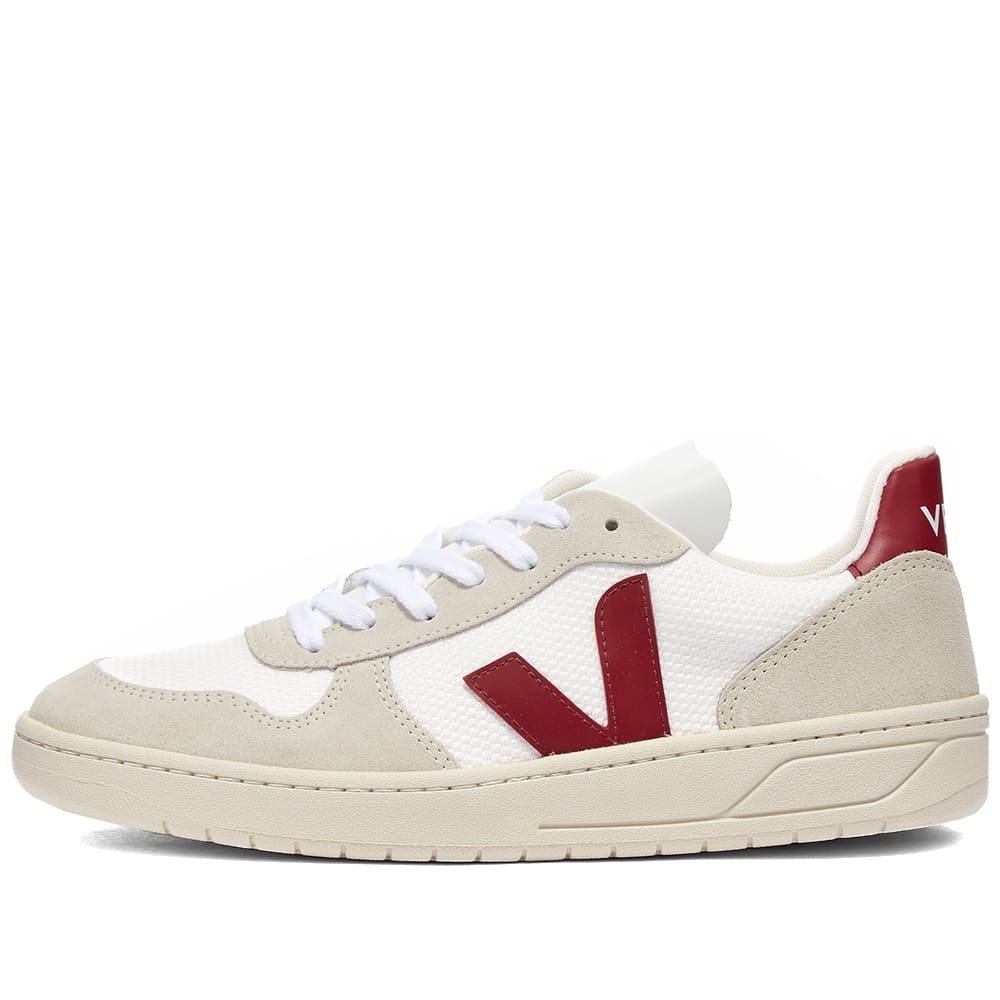 Veja V-10 Basketball Mesh & Suede Sneaker - 2