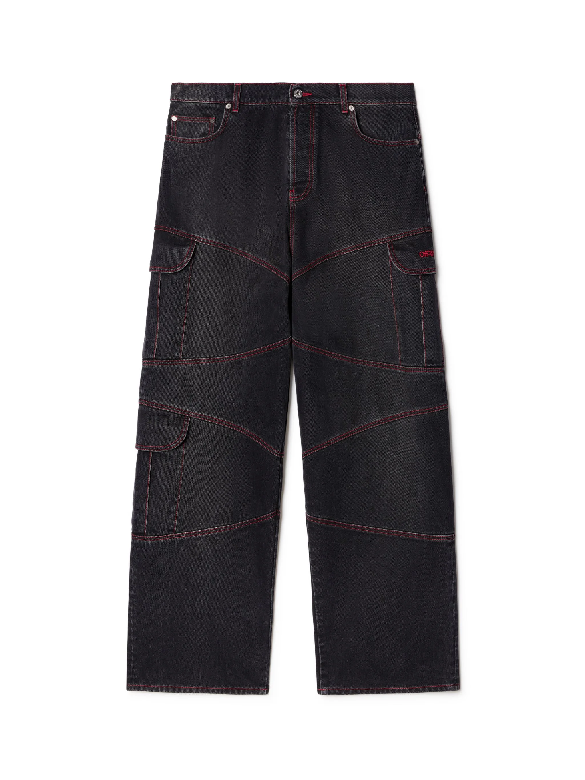 Script Samurai Straight Jeans - 1