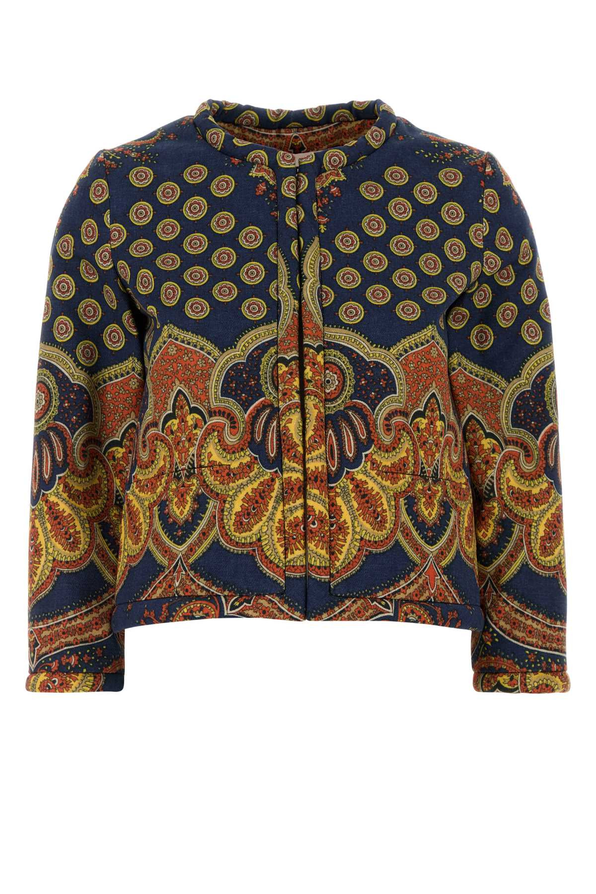 Valentino Garavani Women Printed Cotton Blazer - 1