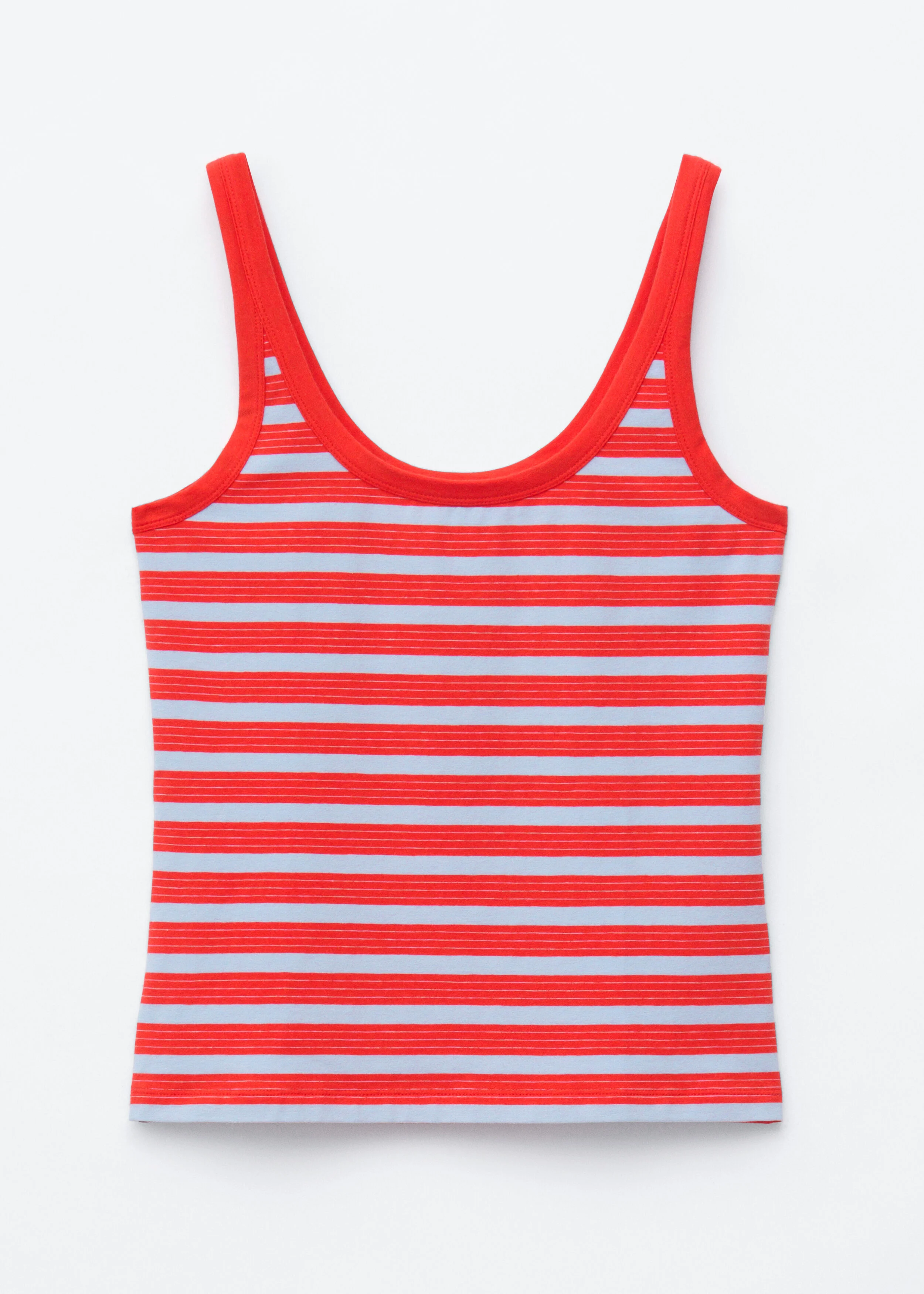 Scoop-Neck Tank Top - 1