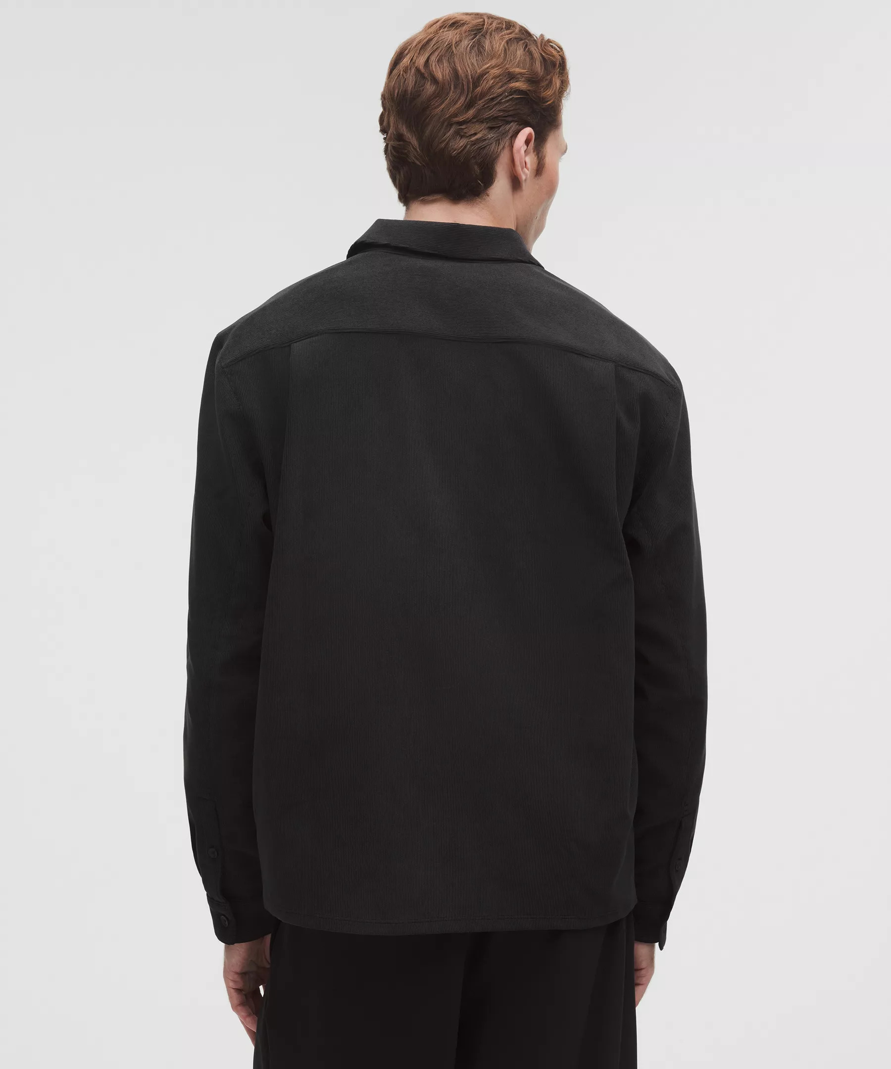 Corduroy Relaxed-Fit Long-Sleeve Button-Up Shirt - 3