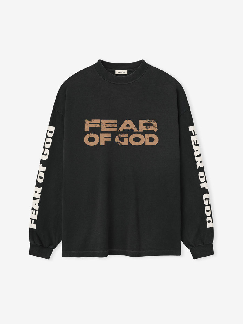 Relaxed Fear Of God Long Sleeve Tee 1