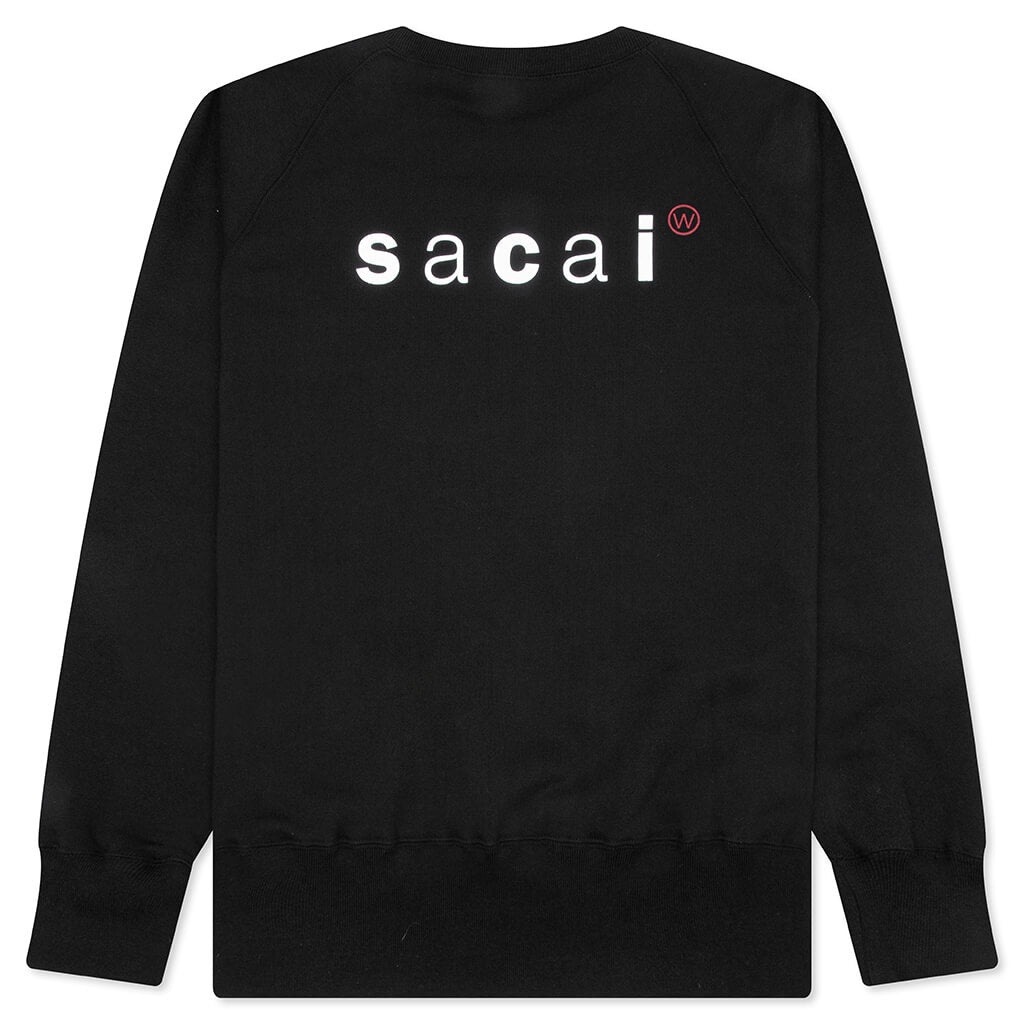 SACAI X WTAPS PRINT PULLOVER - BLACK - 2