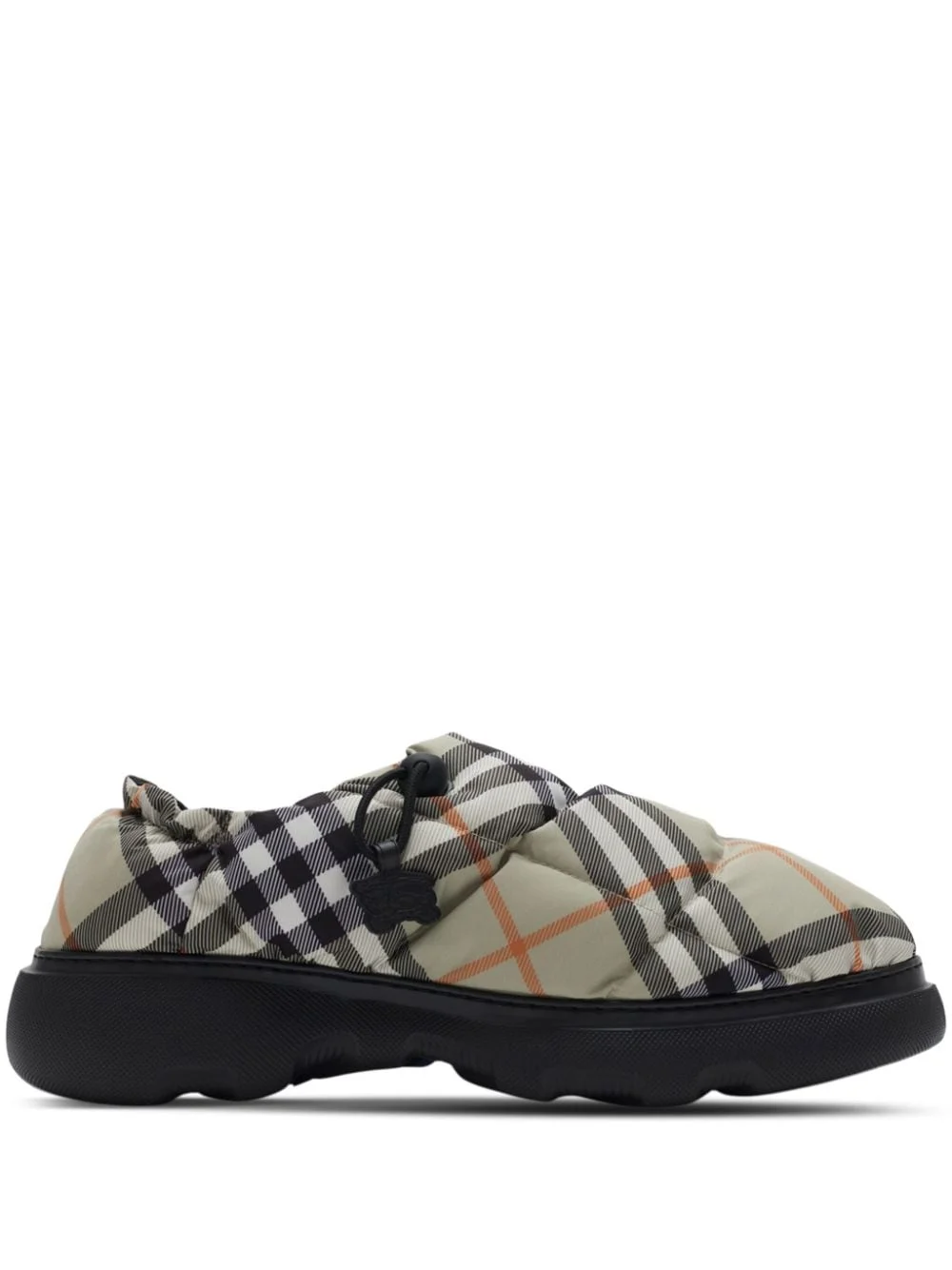Burberry Check Pattern Pillow Mules - 1