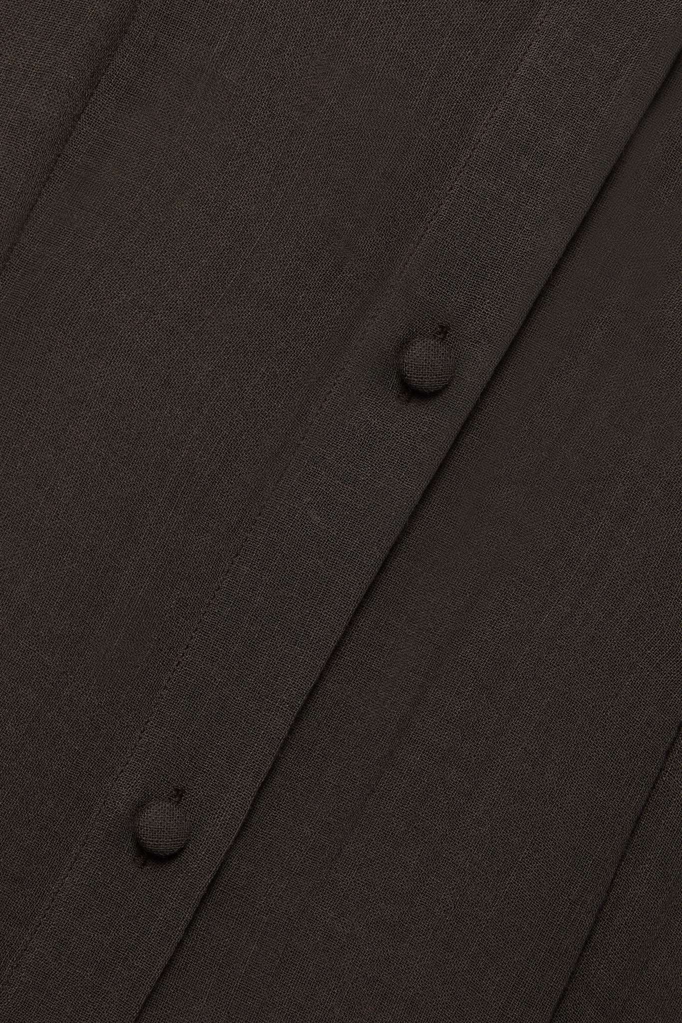 Miles pleated wool-blend voile shirt - 4