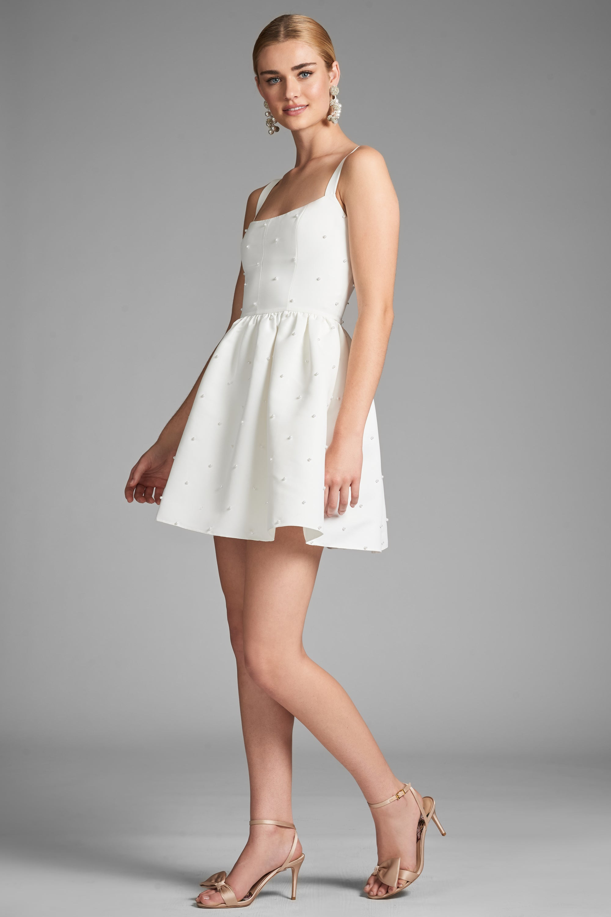 Quinn Dress - Ivory - 3