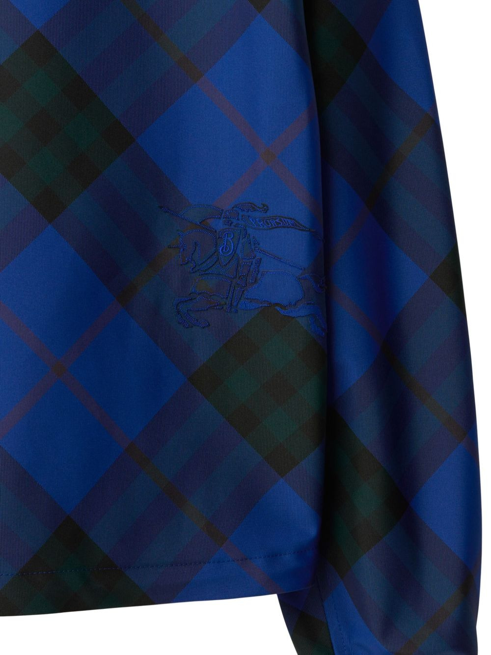 House Check hooded jacket - 5