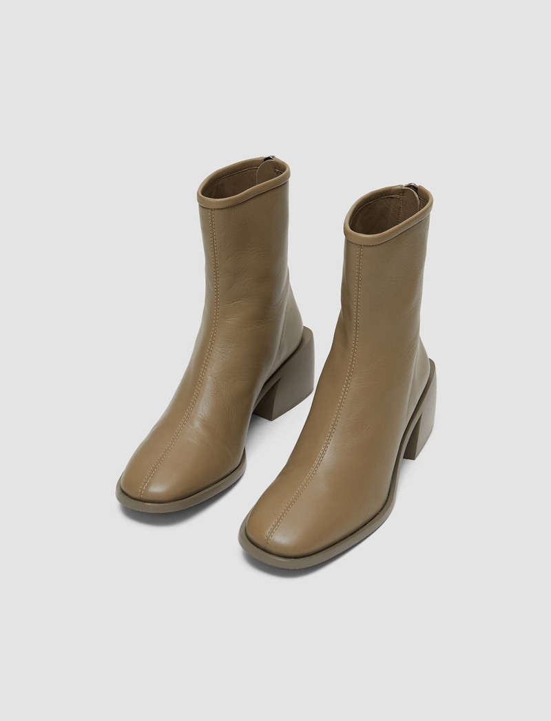 JOSEPH Leather Ankle Boots outlook