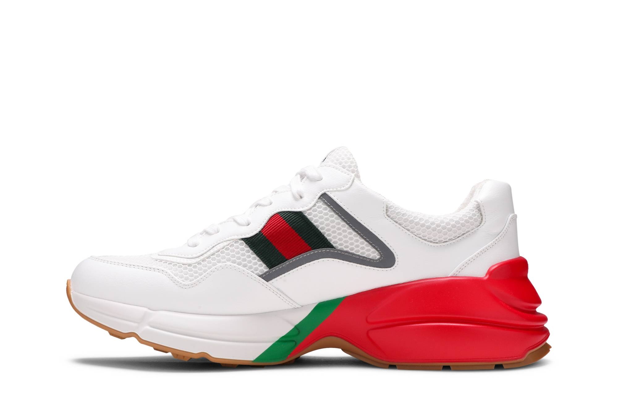 Gucci Rhyton 'White Red Green Reflective' - 3