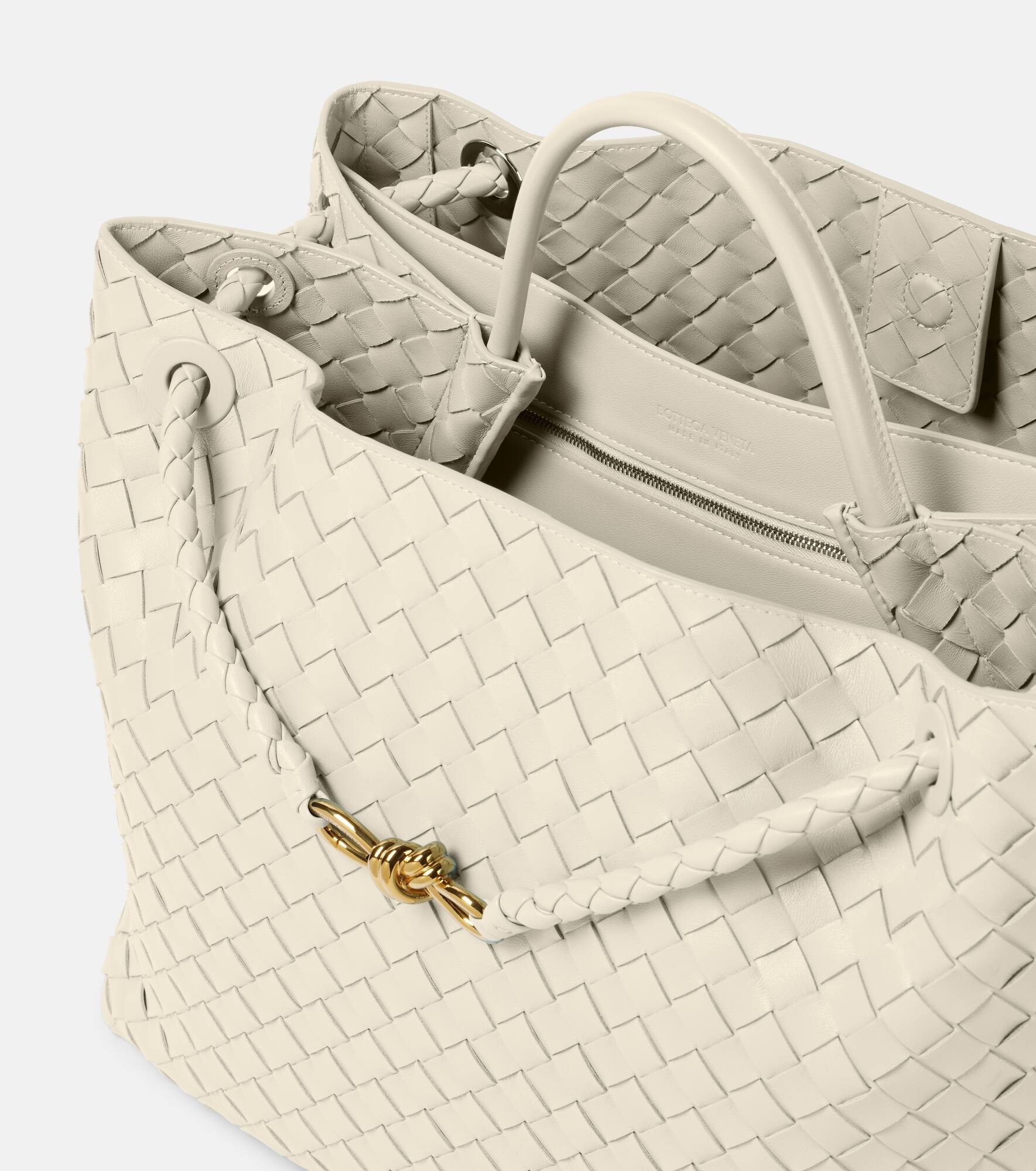 Andiamo Large leather tote bag - 4