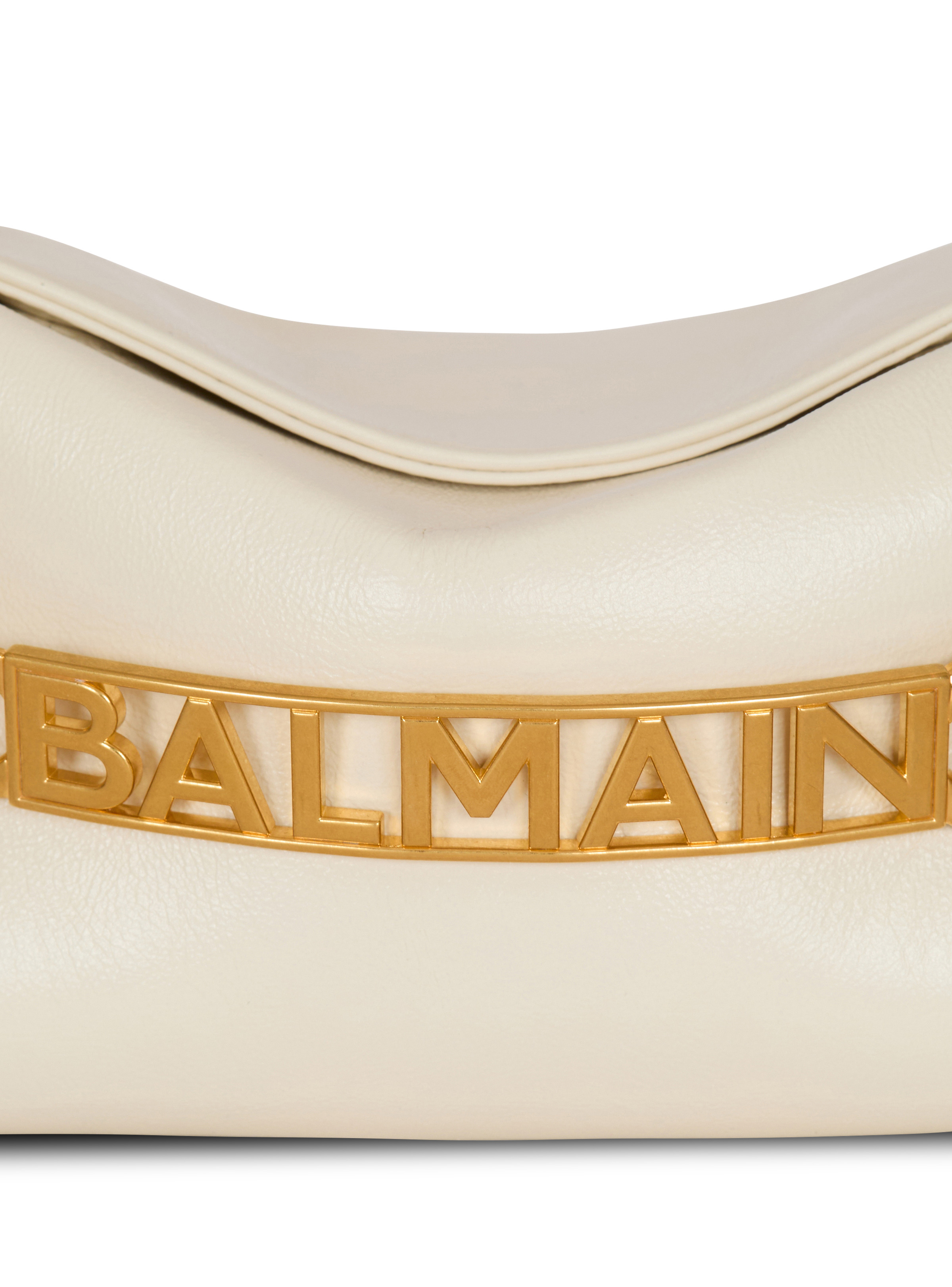 1945 Soft crinkled leather clutch - 7