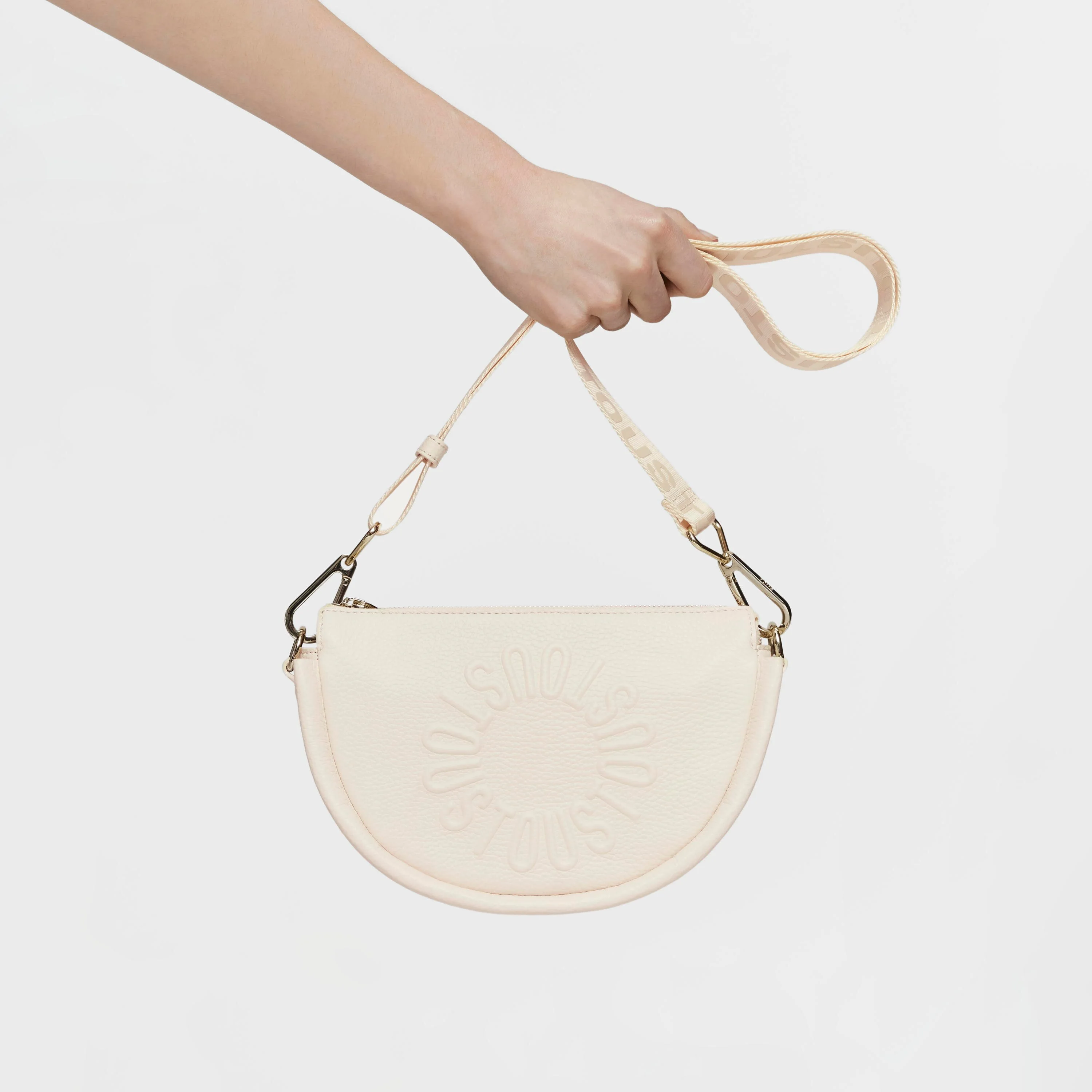 Medium beige leather Crossbody bag TOUS Miranda - 1