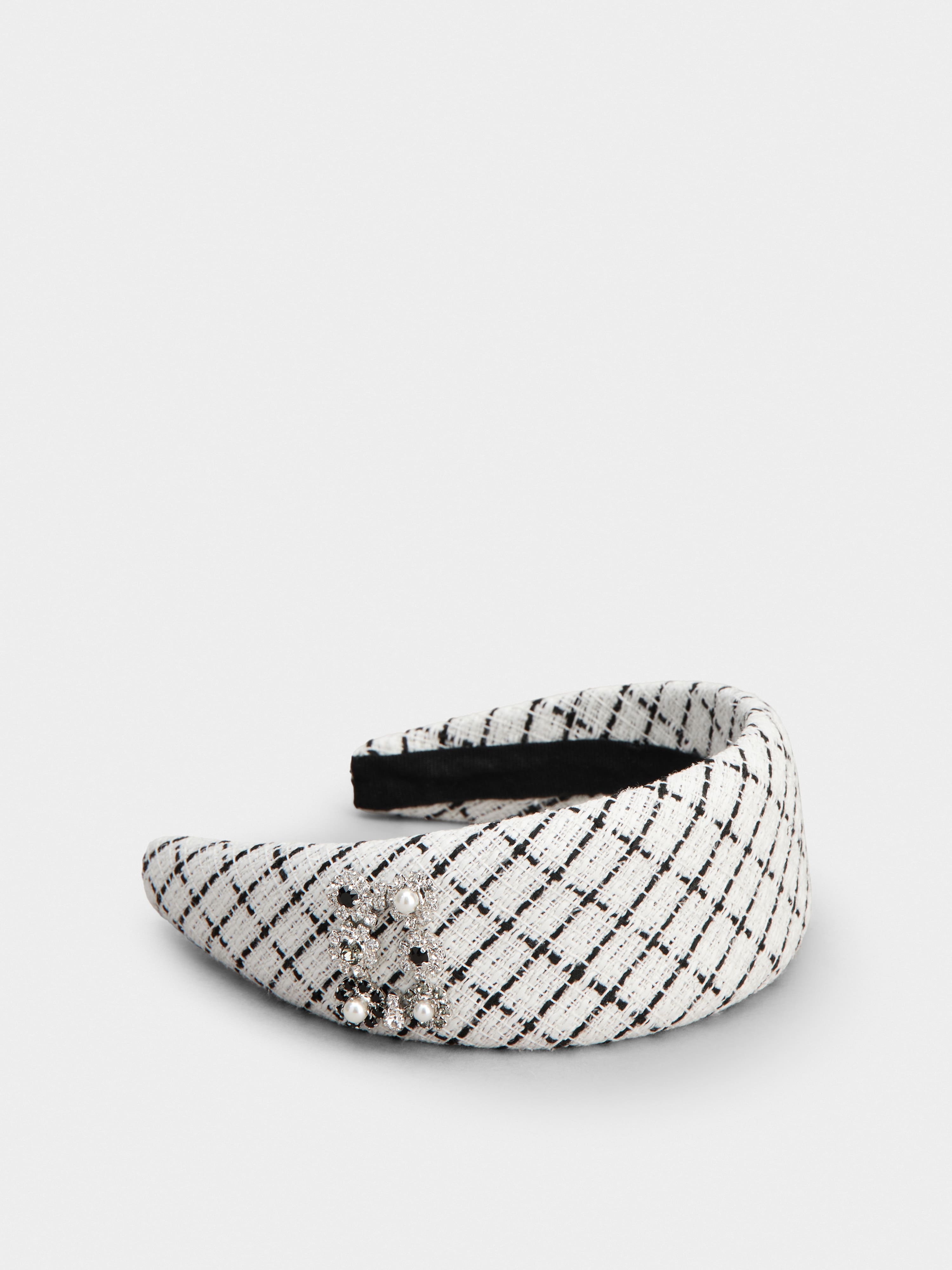 Efflorescence Hairband in tweed - 3