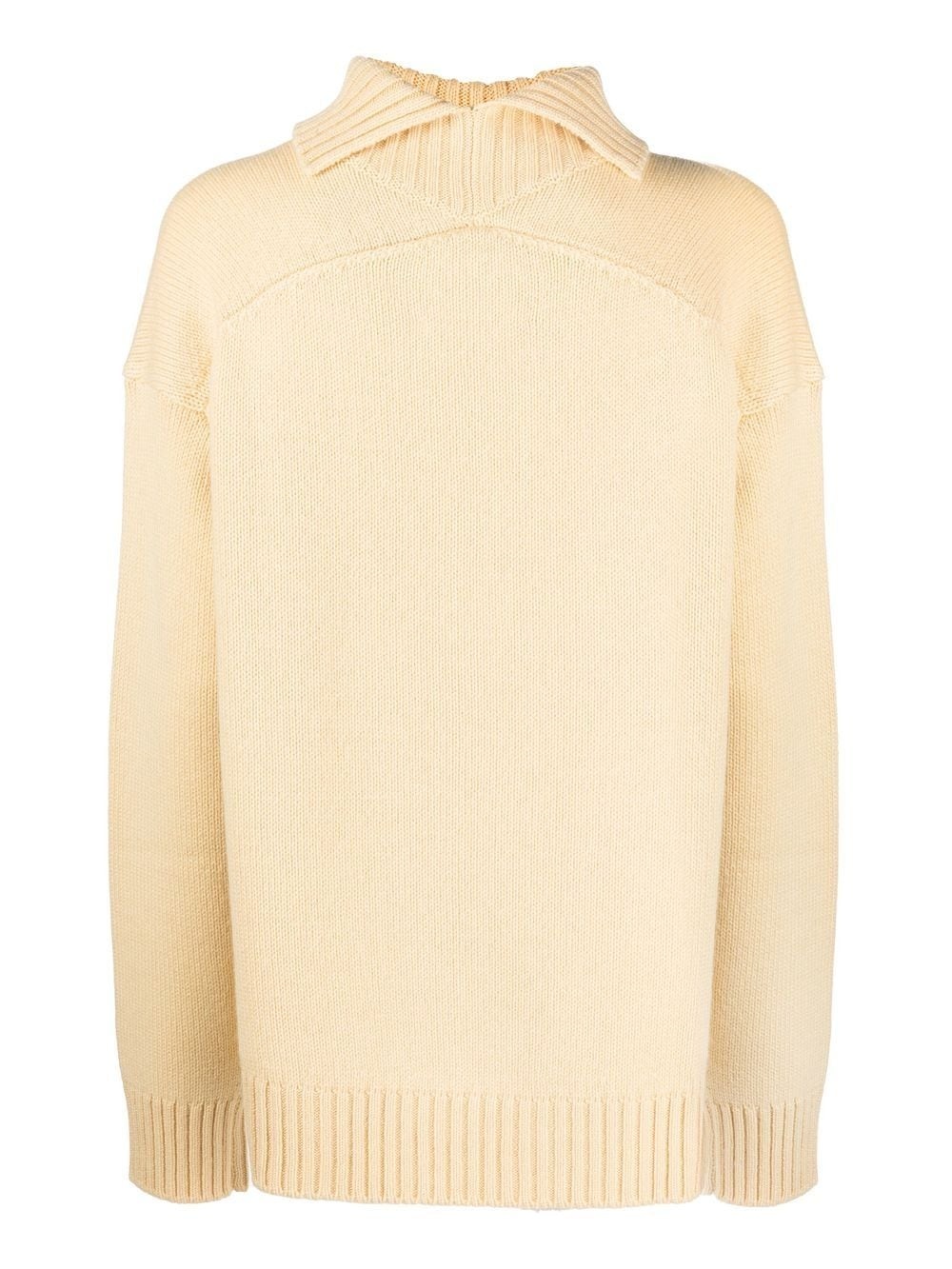 roll-neck loose-fit jumper - 2