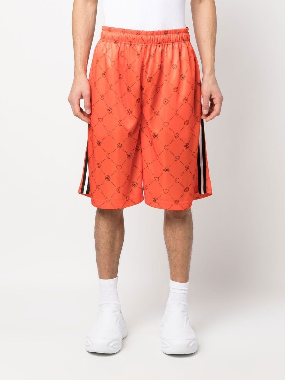 graphic-print lightweight shorts - 3