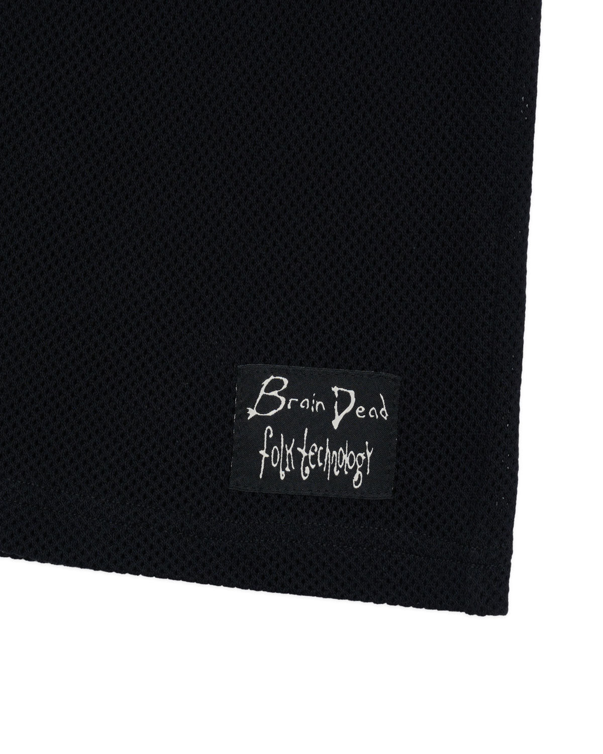 Folk Technology Mesh T-shirt - Black - 2