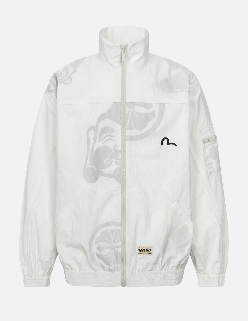 MULTI GODHEAD AND KAMON REFLECTIVE  PRINT LOOSE FIT WINDBREAKER 1