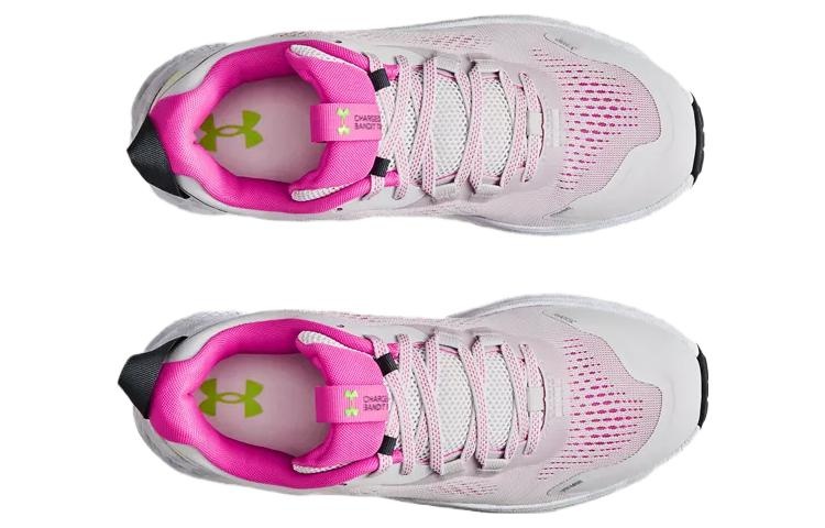 (WMNS) Under Armour Charged Bandit Trail 2 Running Shoes 'Grey Rebel Pink'  3024191-101 - 4