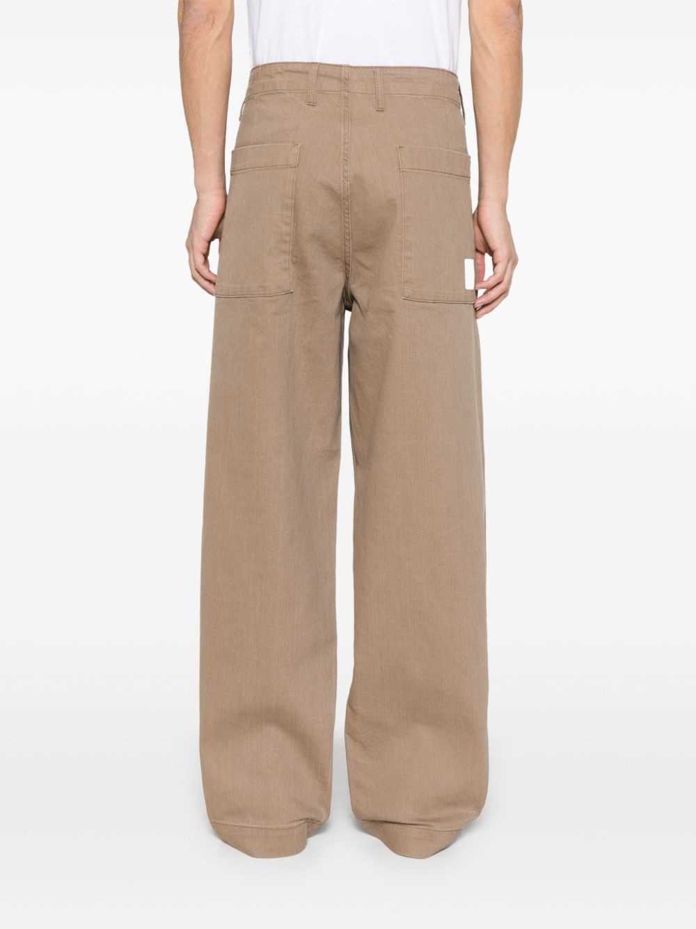 straight trousers - 4