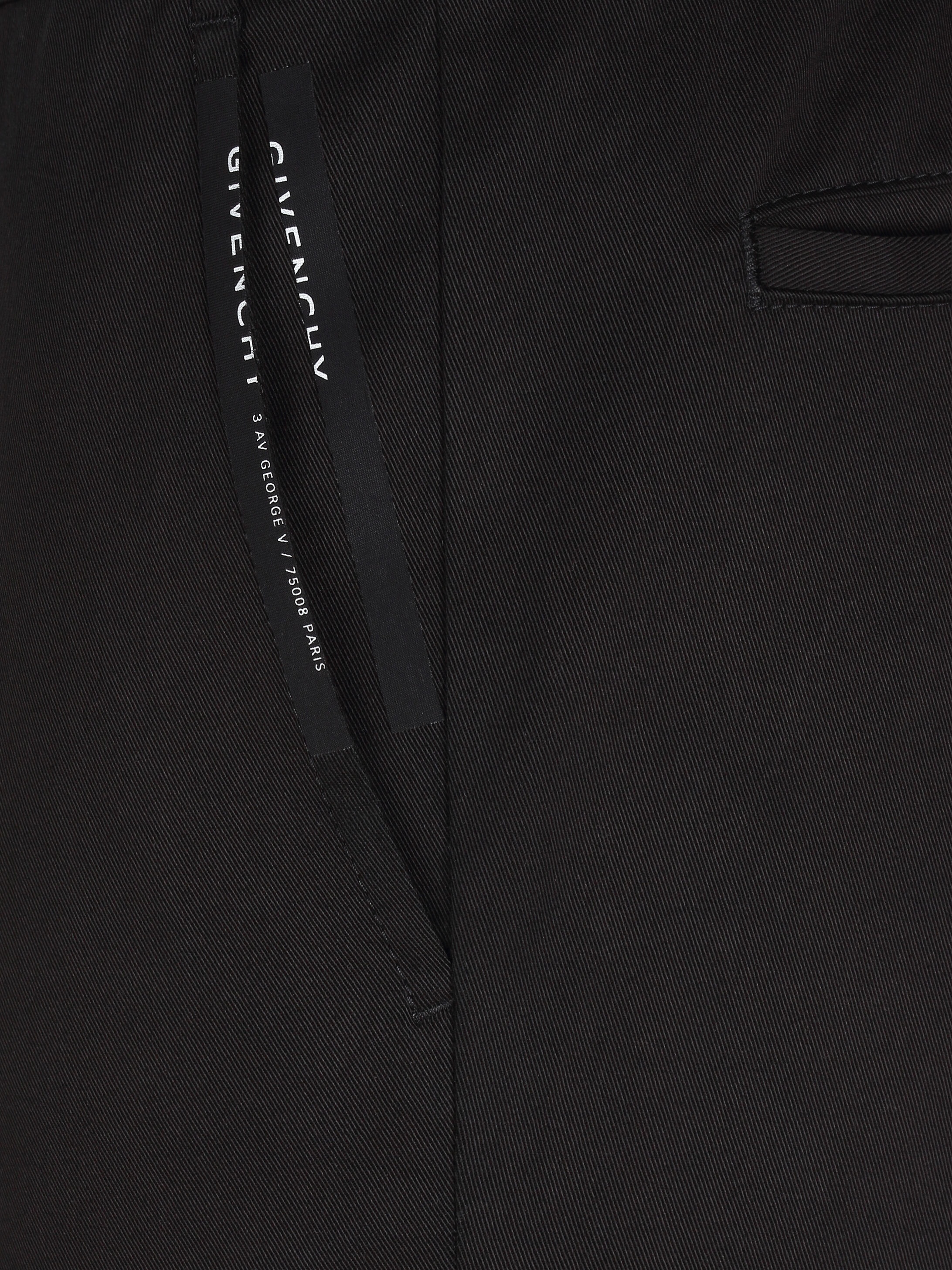 GIVENCHY ADDRESS slim fit chino pants - 5