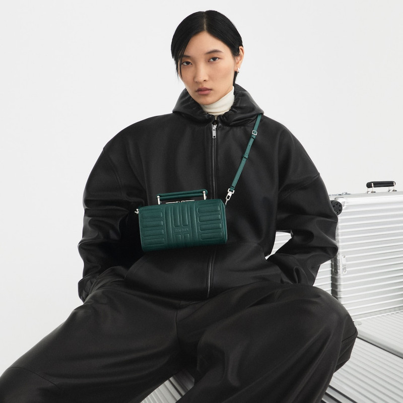 Groove - Leather Cross-Body Bag Small 8