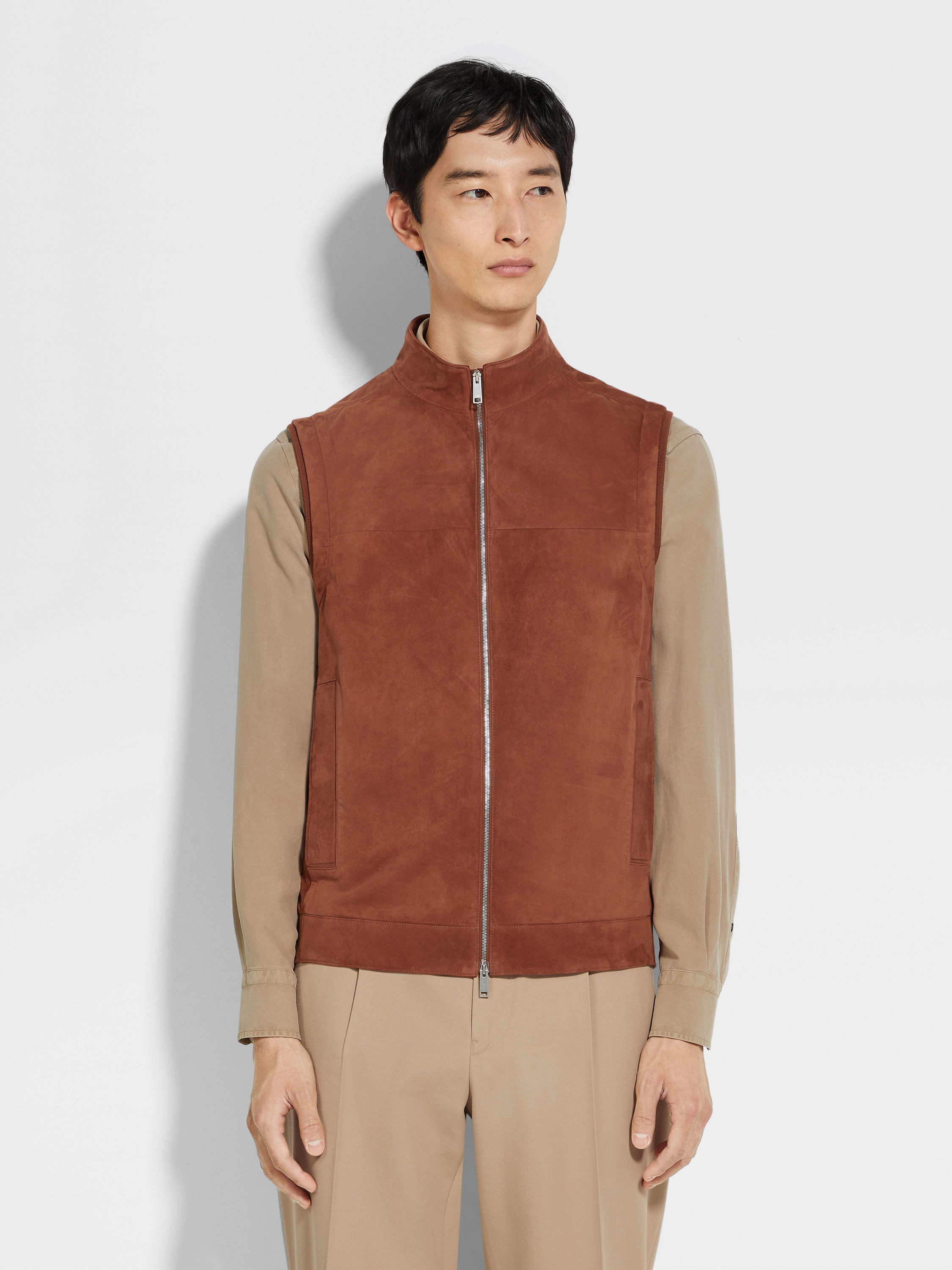 LEATHER VEST - 4