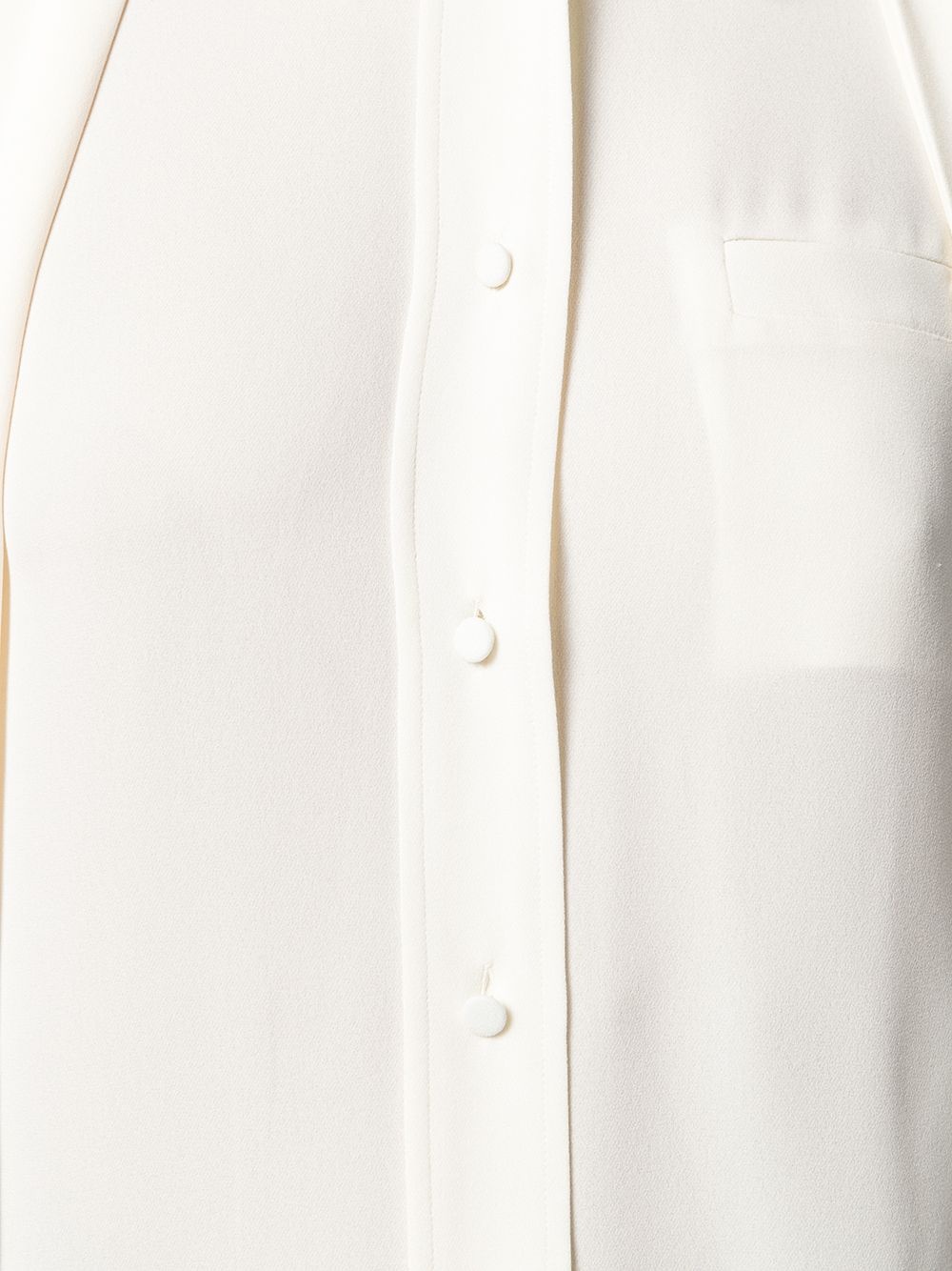 V hardware pussy bow blouse - 5