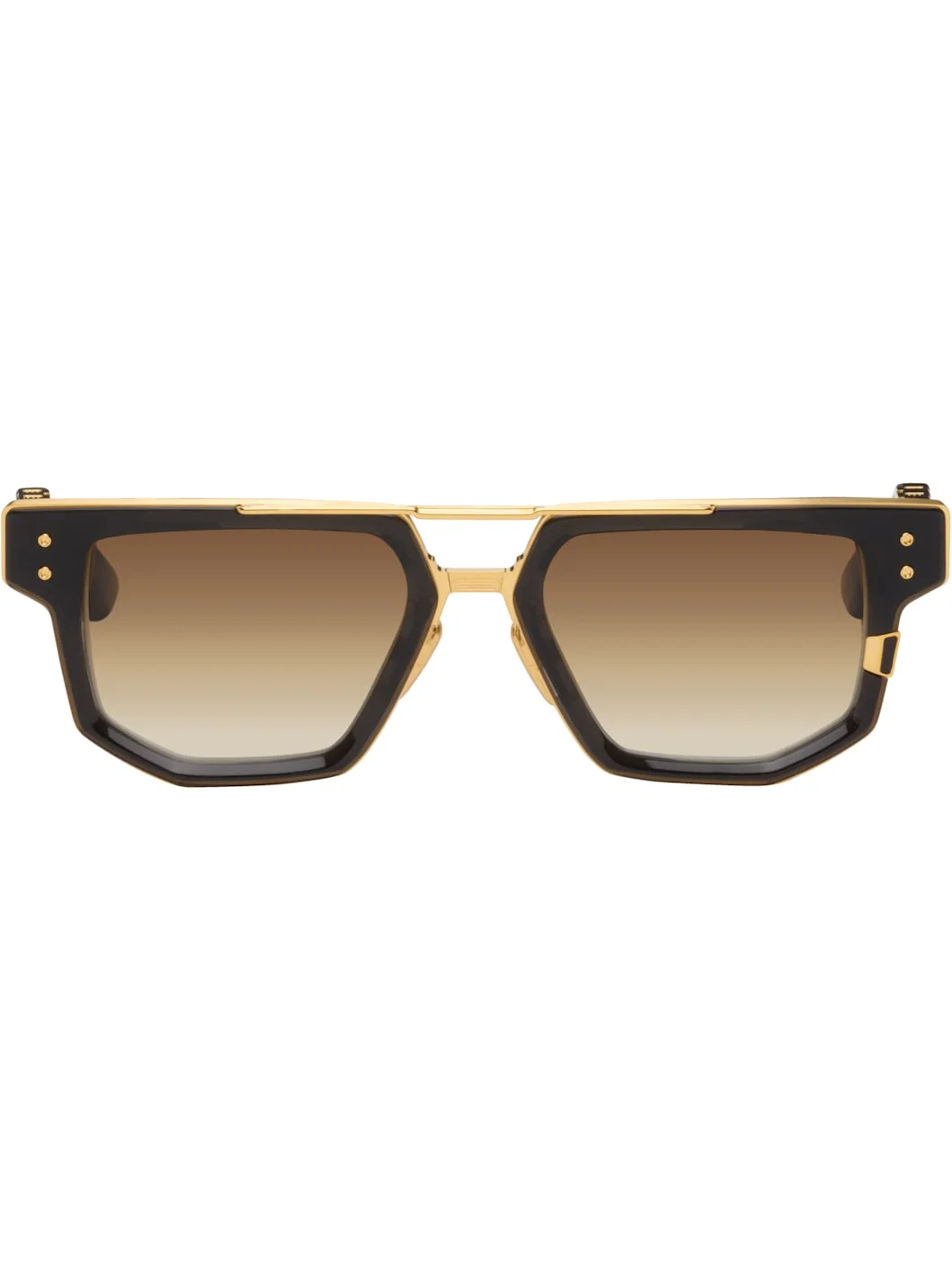 Black & Gold Mach-Nine Sunglasses - 1