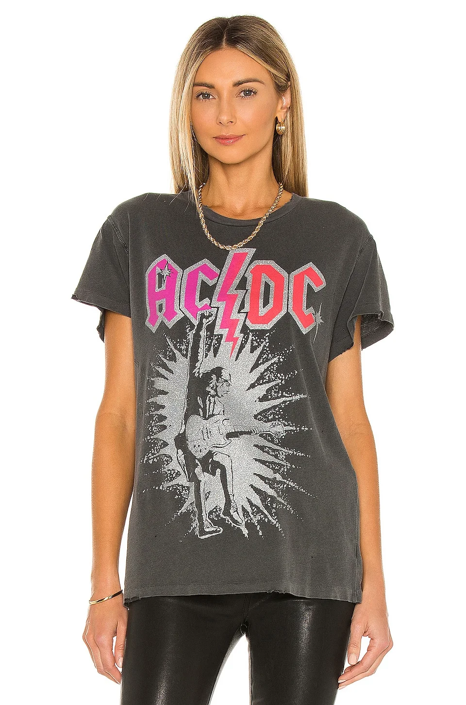 ACDC Tee in Black - 1