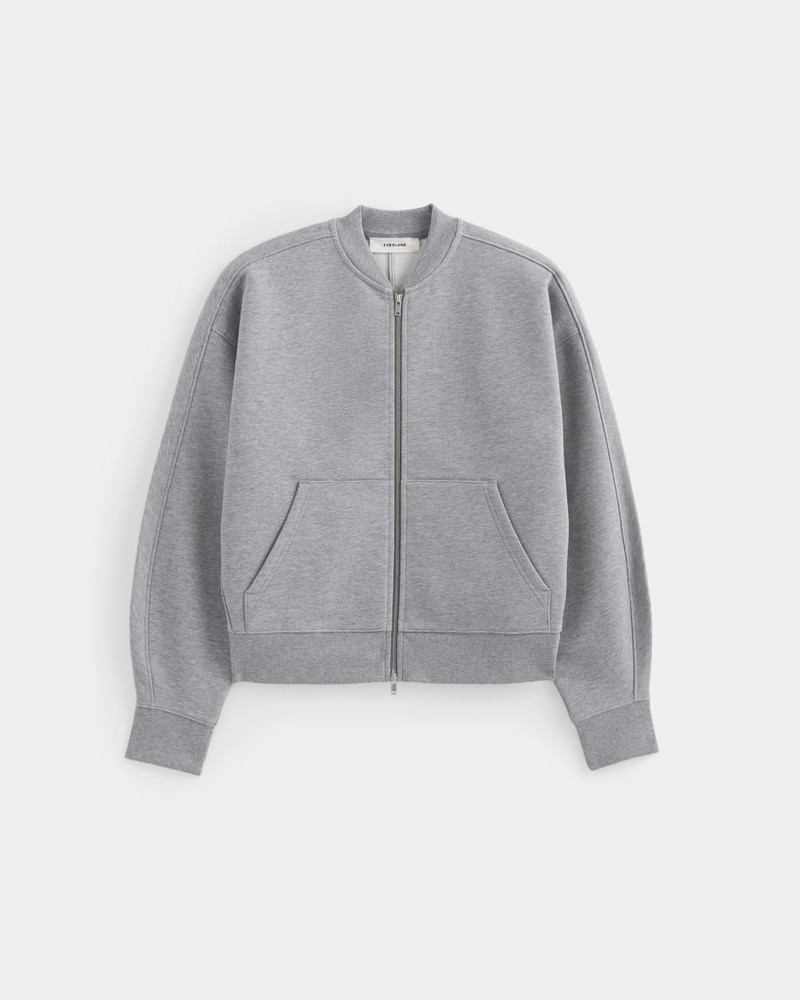 LUXE FLEECE BOMBER JACKET 1