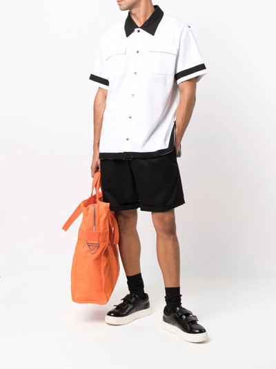 PUMA two-tone short-sleeved shirt outlook