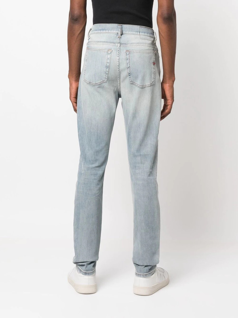 distressed slim-fit jeans 4