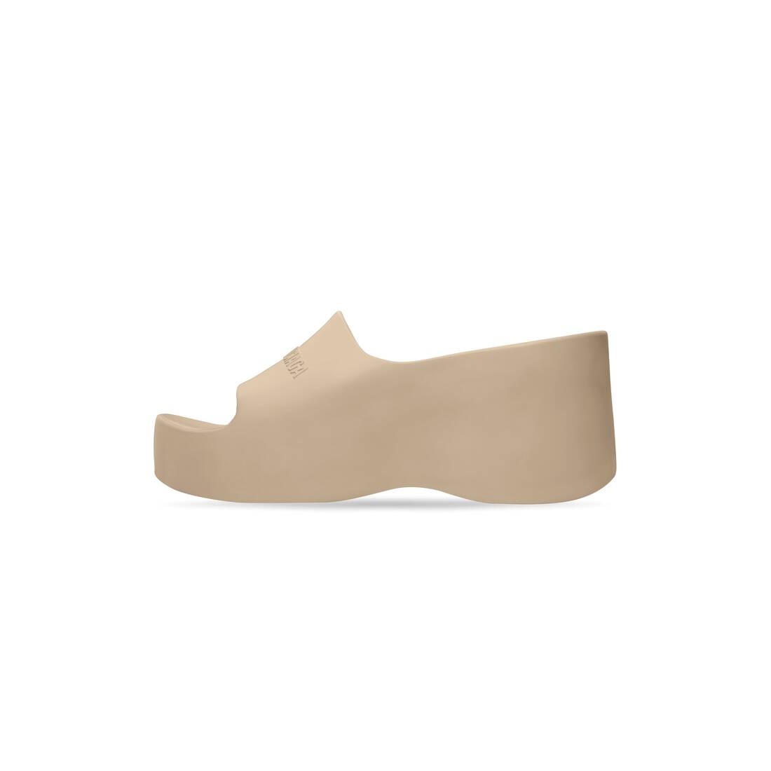 Women's Chunky Wedge Sandal in Brown - 4