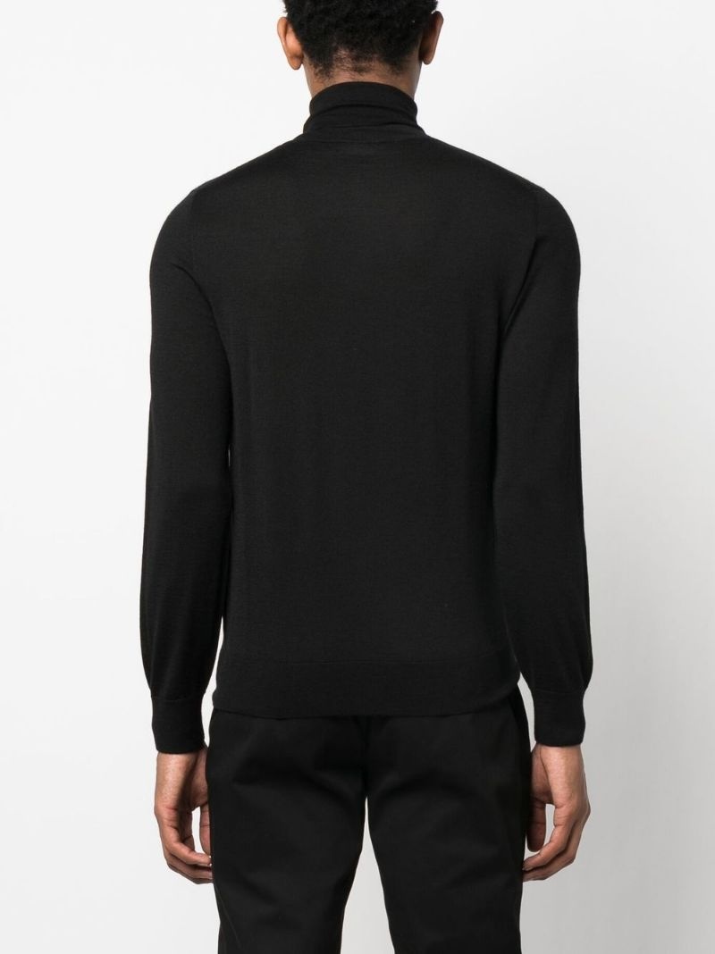 Dolcevita roll neck jumper - 4