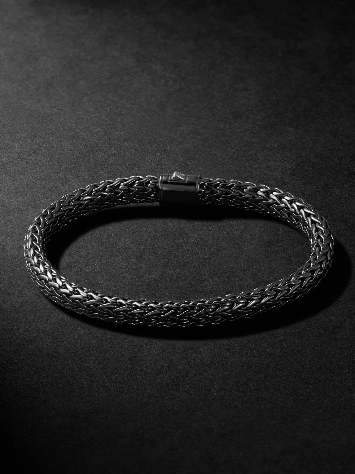 Icon Rhodium-Plated Sterling Silver Bracelet - 1