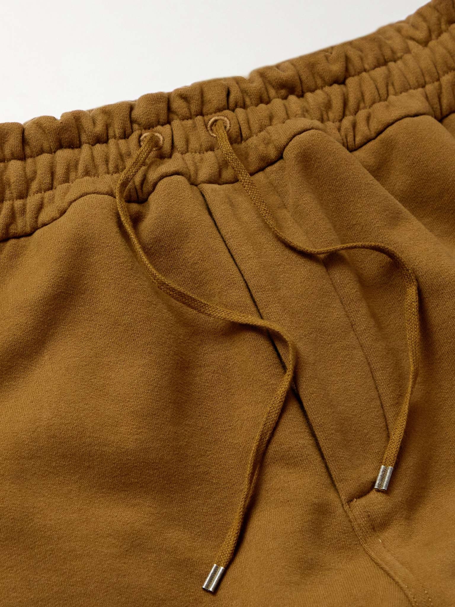 Tapered Logo-Embroidered Cotton-Jersey Sweatpants - 4