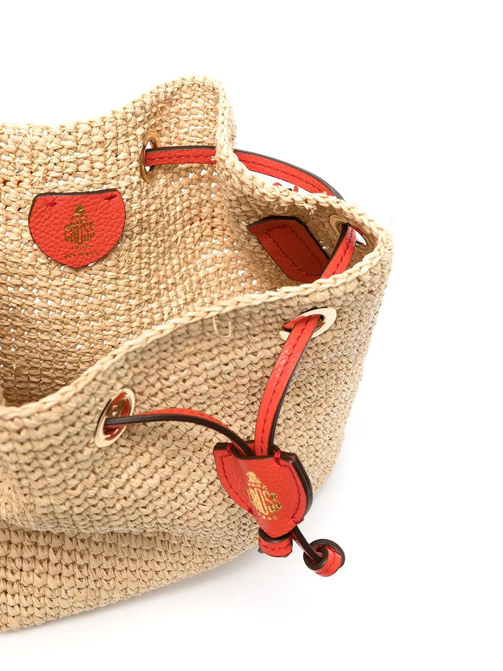 Joni raffia crossbody bag - 5