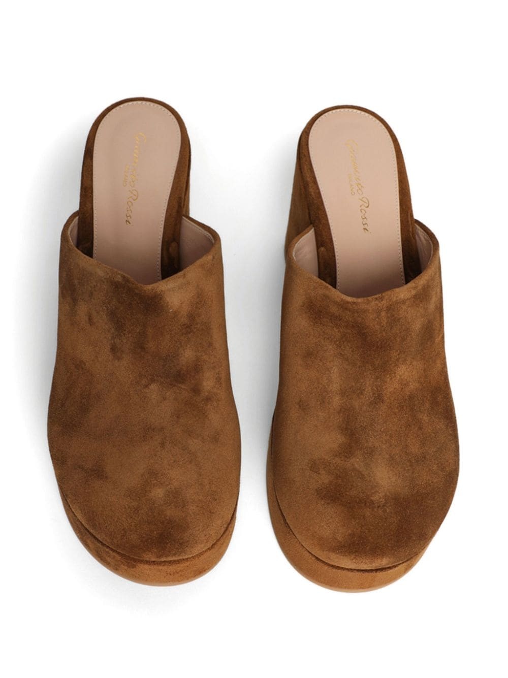 Lyss 55mm suede mules - 4