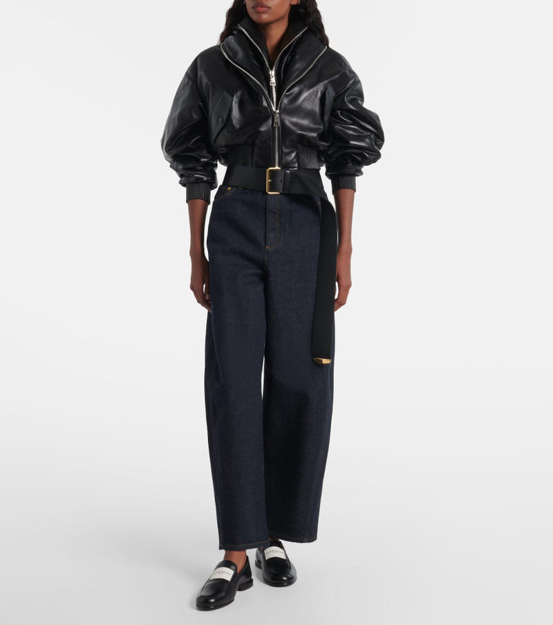 Givenchy Cocoon high-rise wide-leg jeans outlook