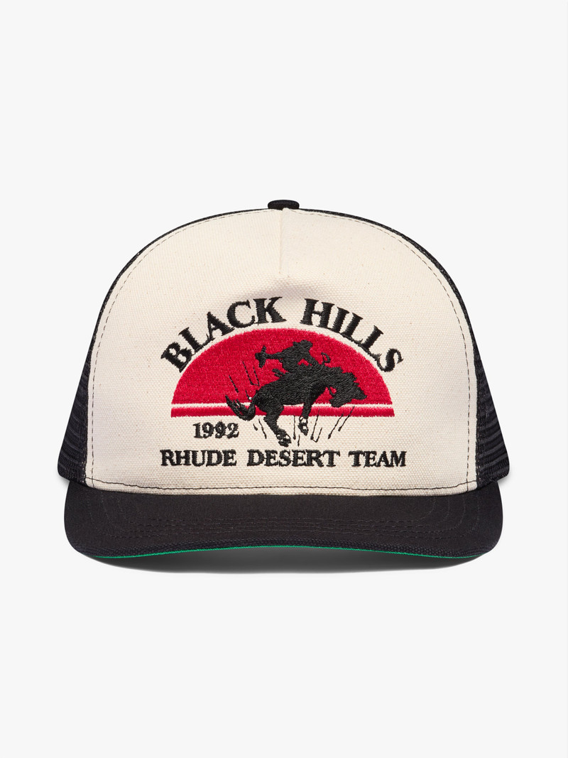 BLACK HILLS CANVAS TRUCKER HAT 1