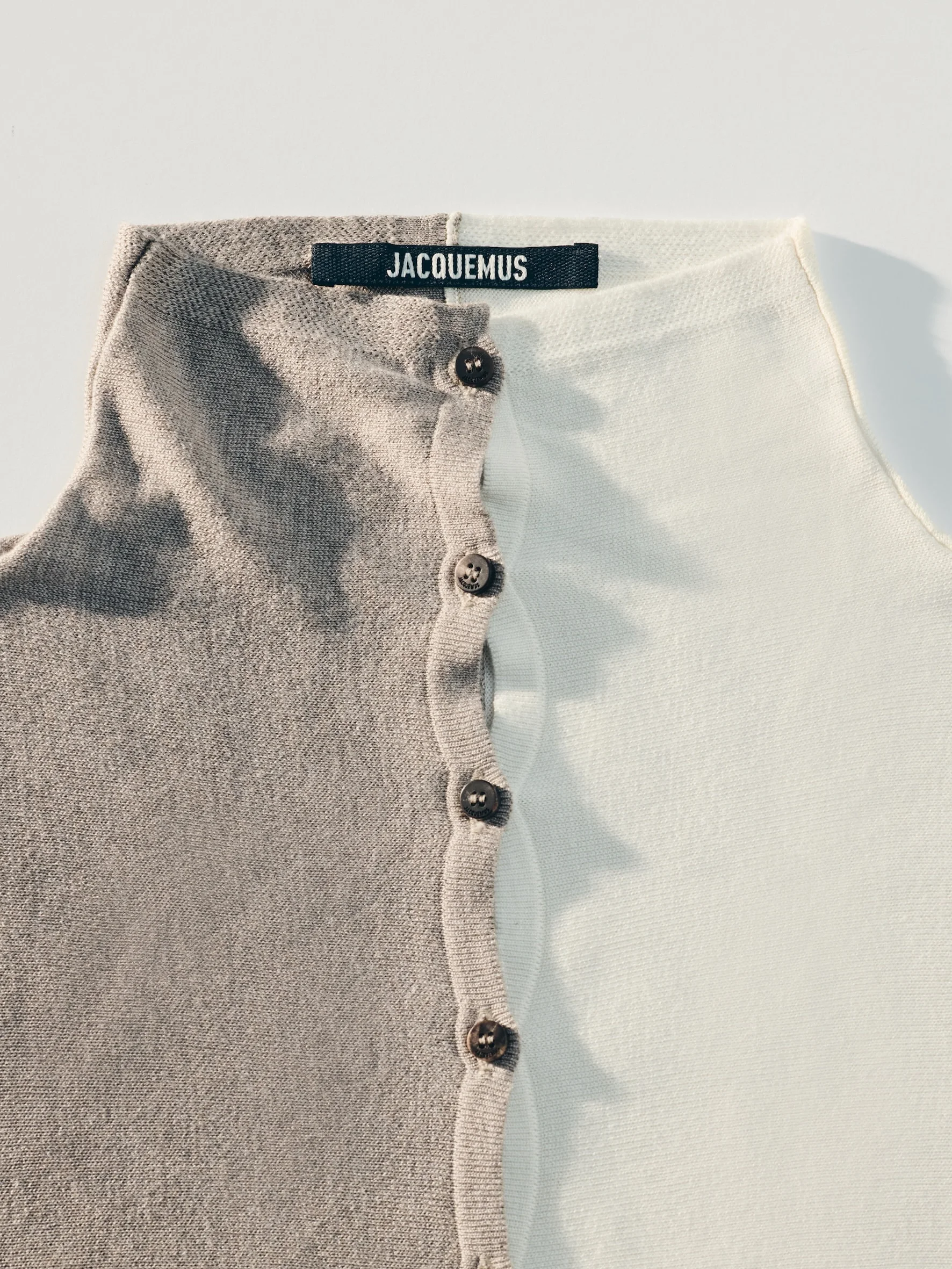 The Losange knit polo - 1