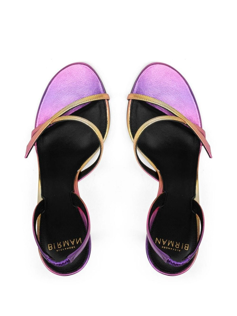 Tita 85mm gradient leather sandals 5