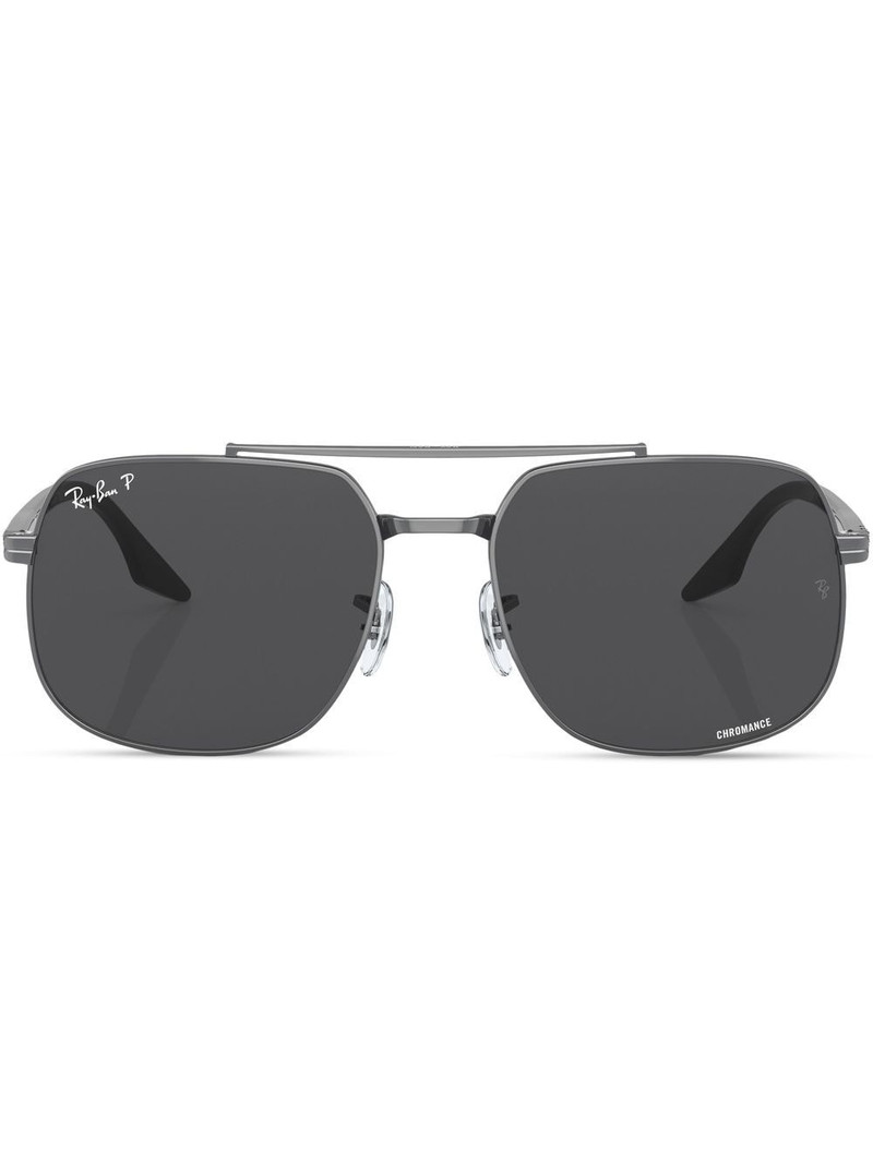 square-frame sunglasses 1