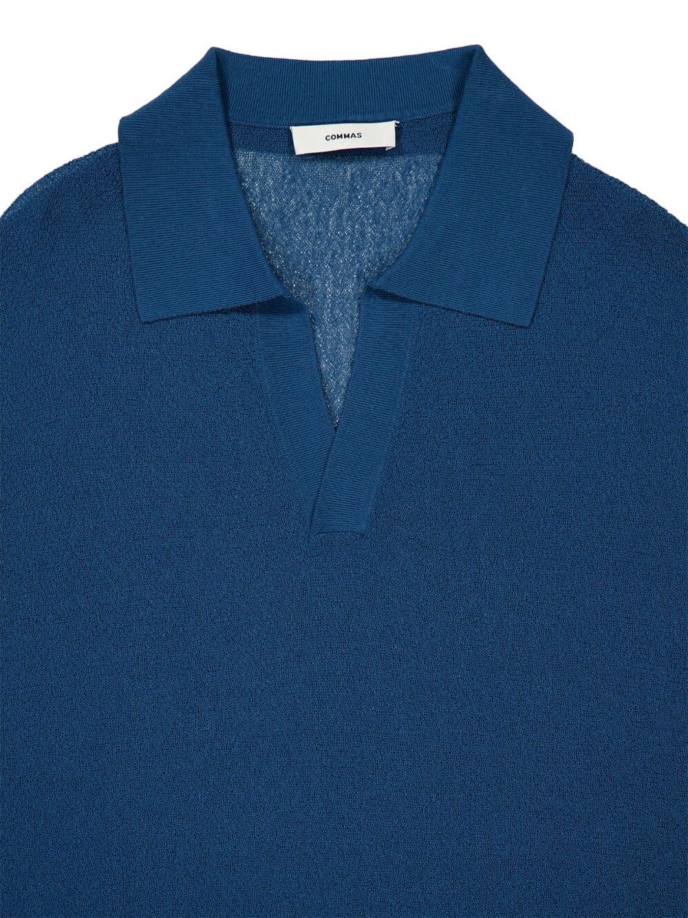 fine-knit polo shirt - 3