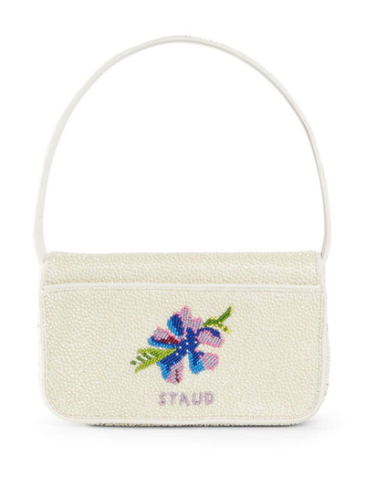 STAUD Tommy First Bloom Day beaded shoulder bag outlook