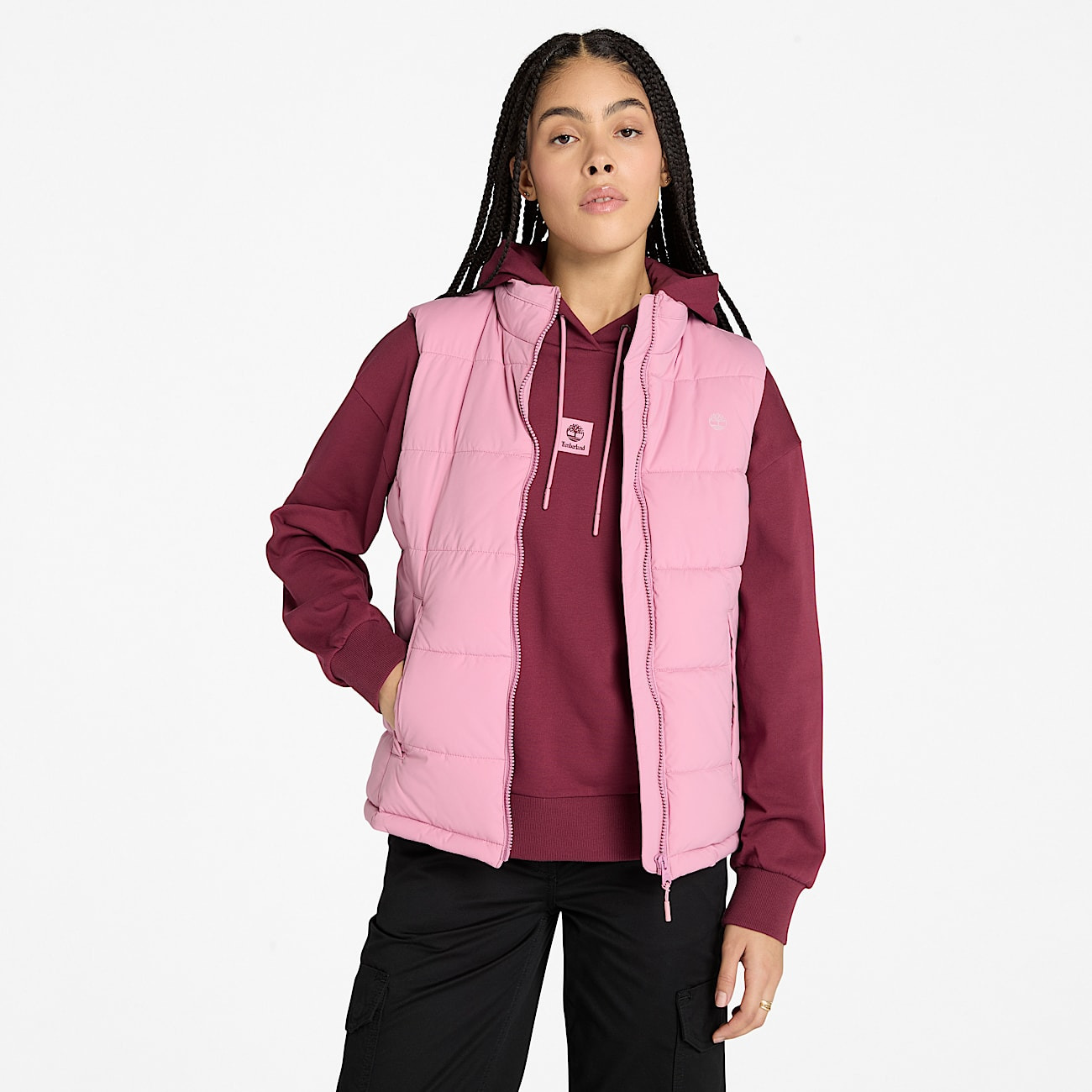 Women's Water-Repellent Puffer Vest - 2