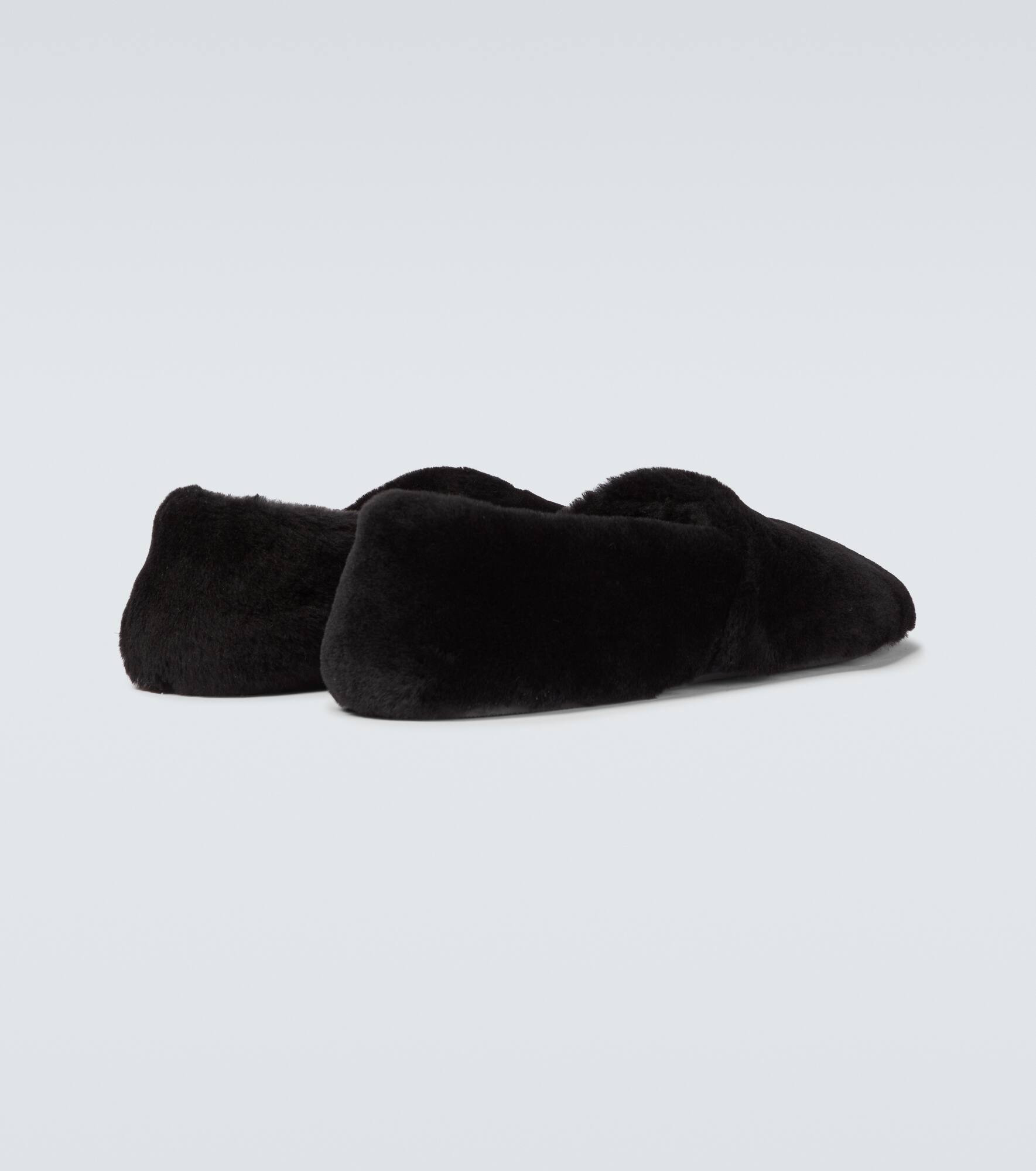 Shearling slippers - 6