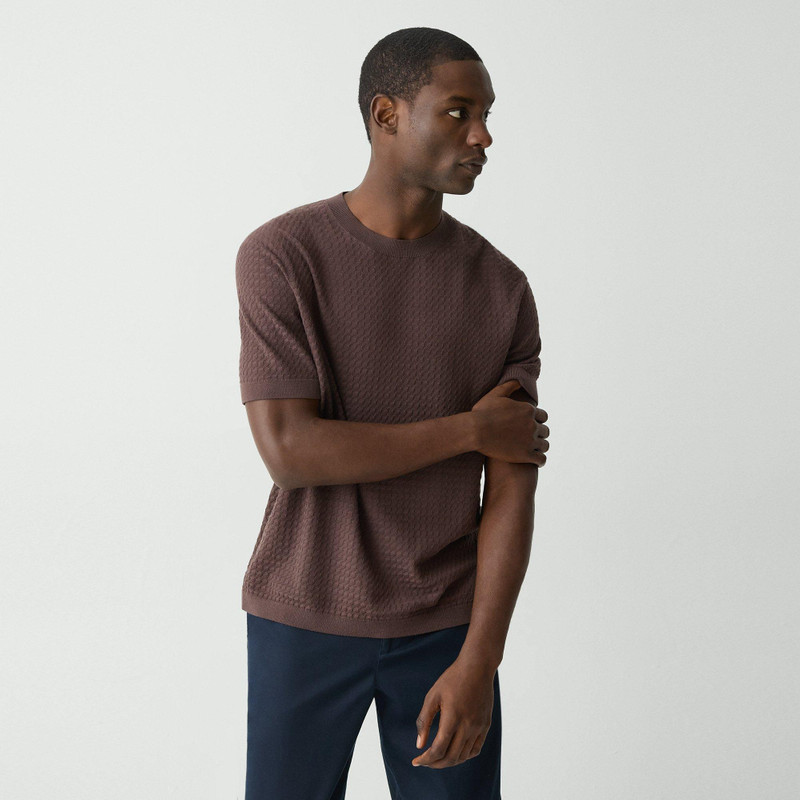 Damian Short-Sleeve Tee in Cotton 3