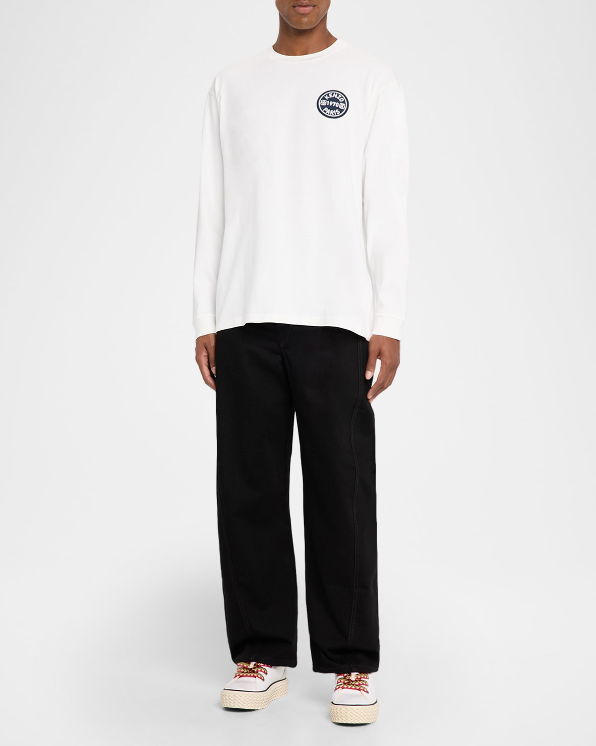 Men's City Embroidered Long-Sleeve T-Shirt - 2